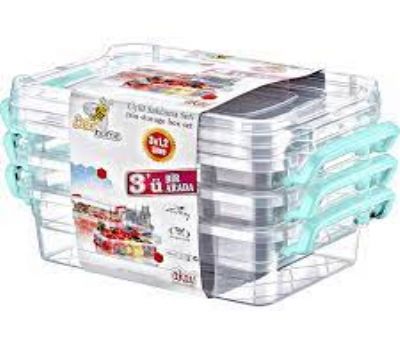 Üçlü Saklama Seti(3x1,2lt)