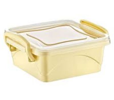Mini Box Kare Saklama Kabı(0,35lt)