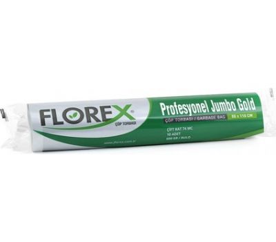 Florex Profesyonel Jumbo Gold Çöp Torbası
