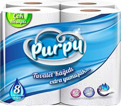 Purpy Tuvalet Kağıdı 8'li