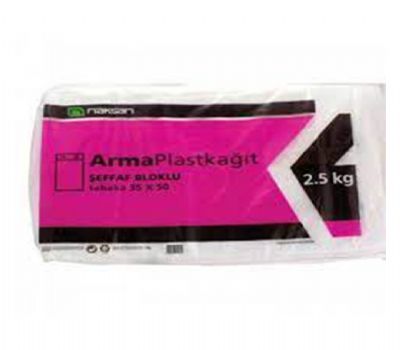 Arma Bloklu Plast Kağıt (Soğan Zarı)