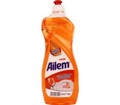 Ailem 750 Ml Sıvı Bulaşık Deterjanı Portakal