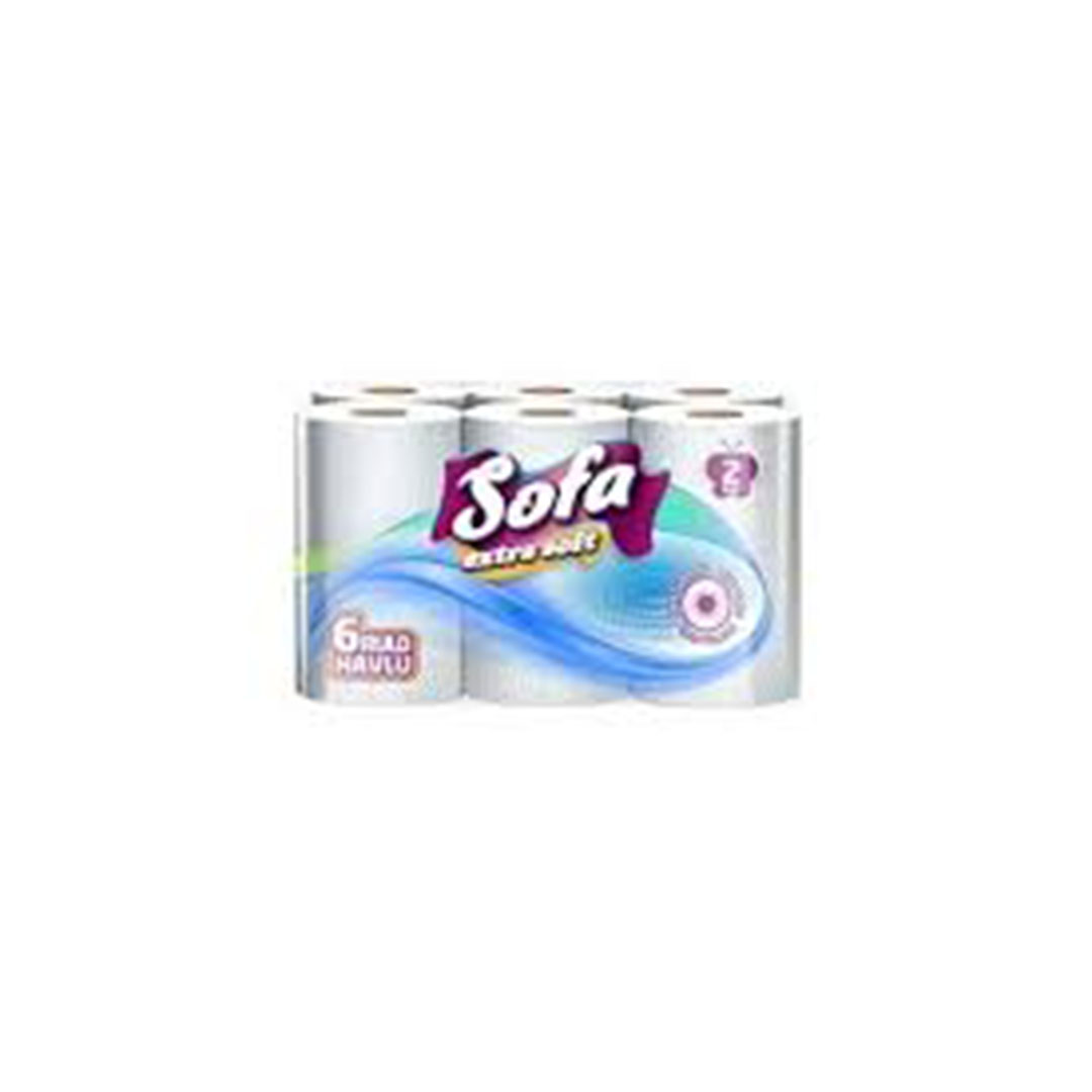 Sofa Rulo Kağıt Havlu 6'lı
