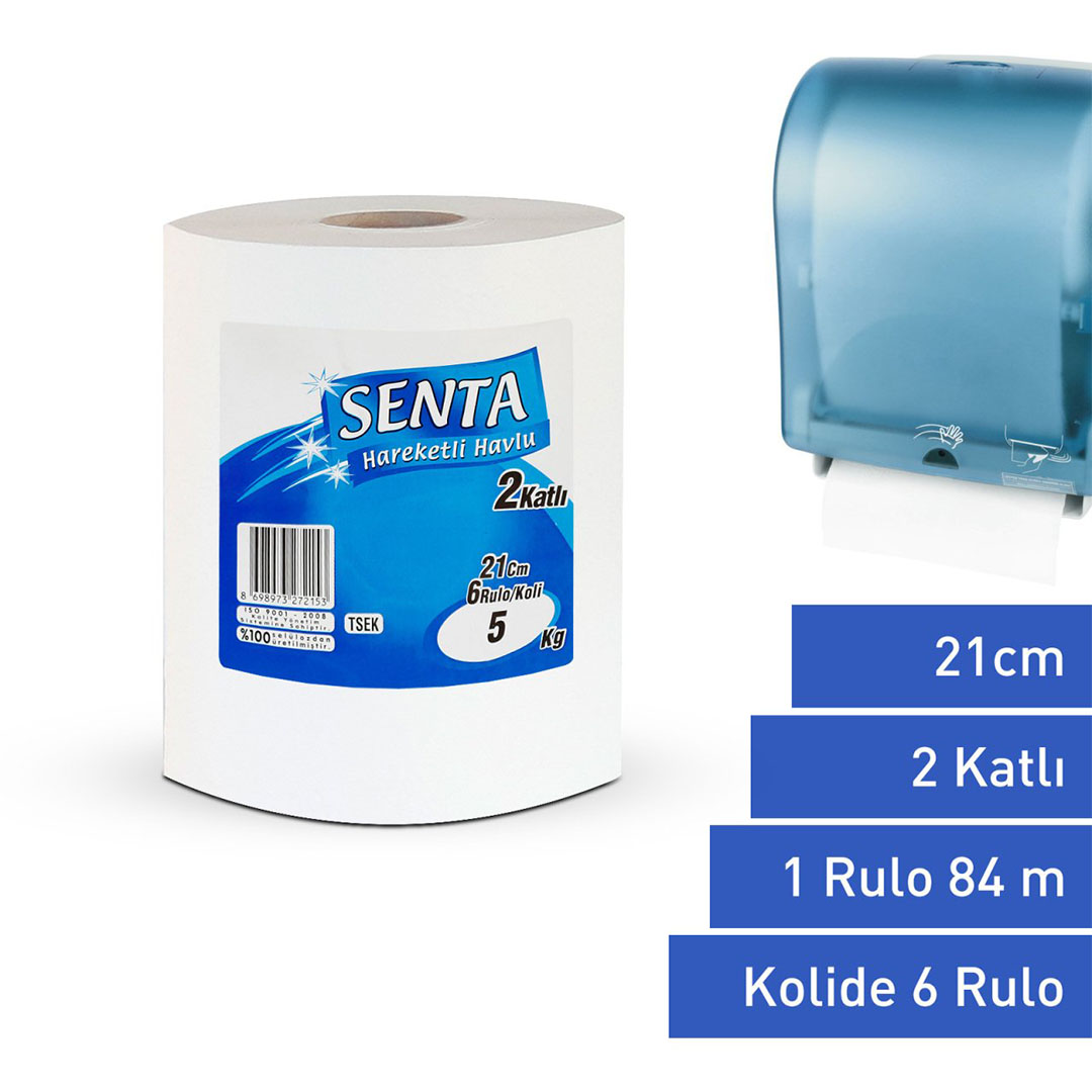 Senta 21 cm Hareketli Havlu 5 Kg