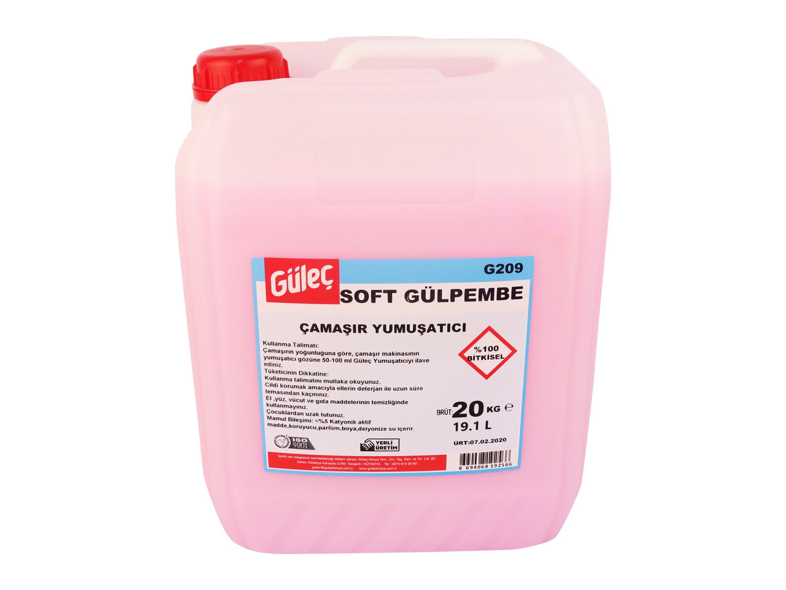 Güleç Soft 30 Kg Gülpembe
