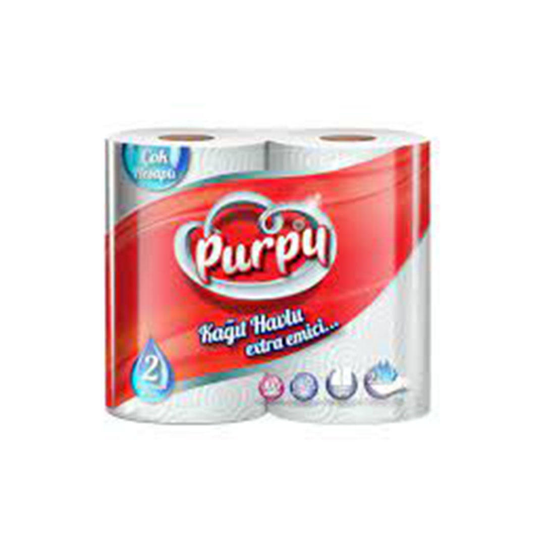 Purpy Rulo Kağıt Havlu 2'li